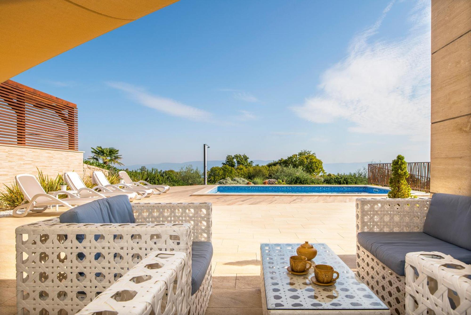 Villa Luce Labin  Esterno foto