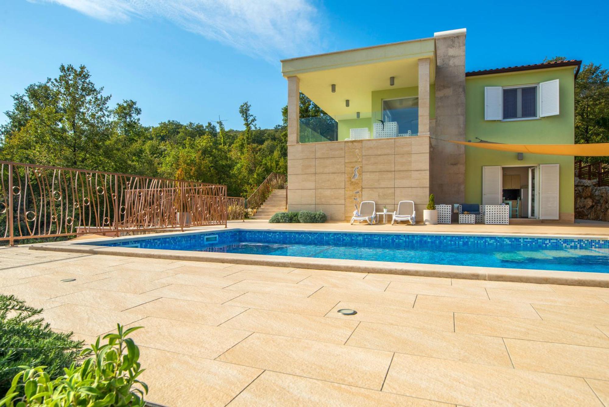Villa Luce Labin  Esterno foto