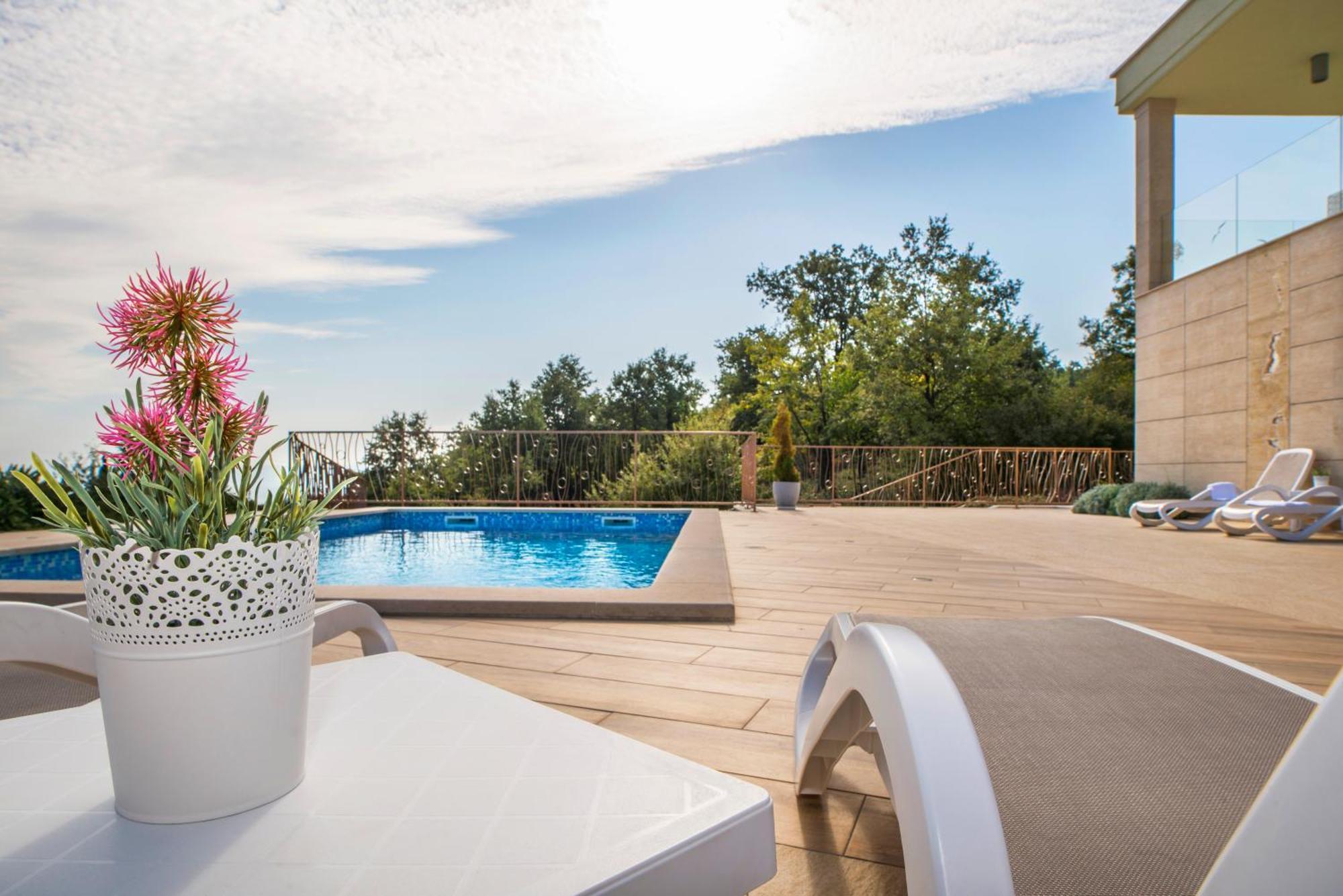Villa Luce Labin  Esterno foto